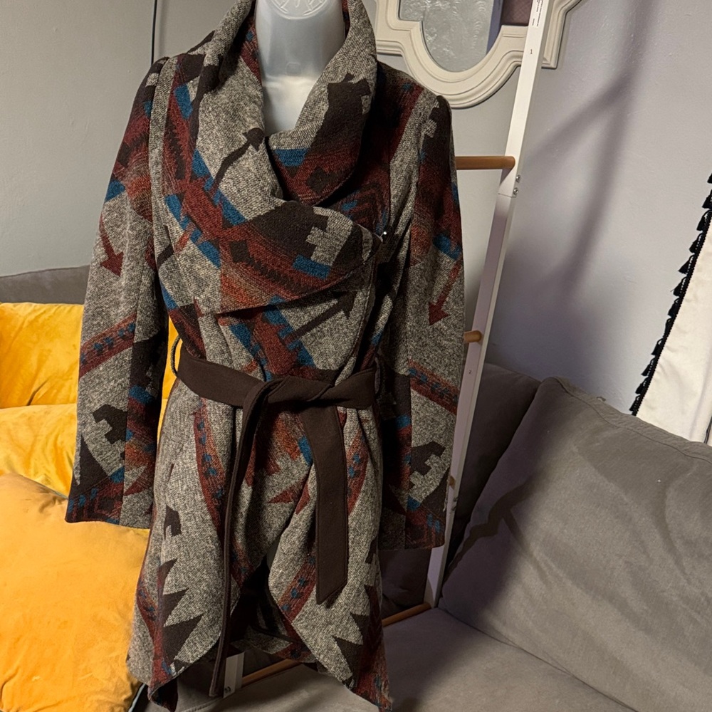 American Rag Multicolor Patterned Jacket - Picture 3 of 5